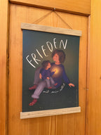 Kunstdruck „Frieden mit mir selbst“ | Eine Illustration über innere Kinder und das, was zählt. Mein Jahresmotiv 2025.