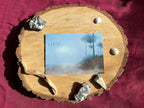 Postkarte "LEBEN NEBEL" | Eine Illustration vom nebligen Ostseestrand und dem Leben.