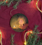 Baumanhänger „Walnusskerze“ | Für Weihnachtsbäume, Geschenke und alle anderen Orte, an denen du heimelige Stimmung brauchst.