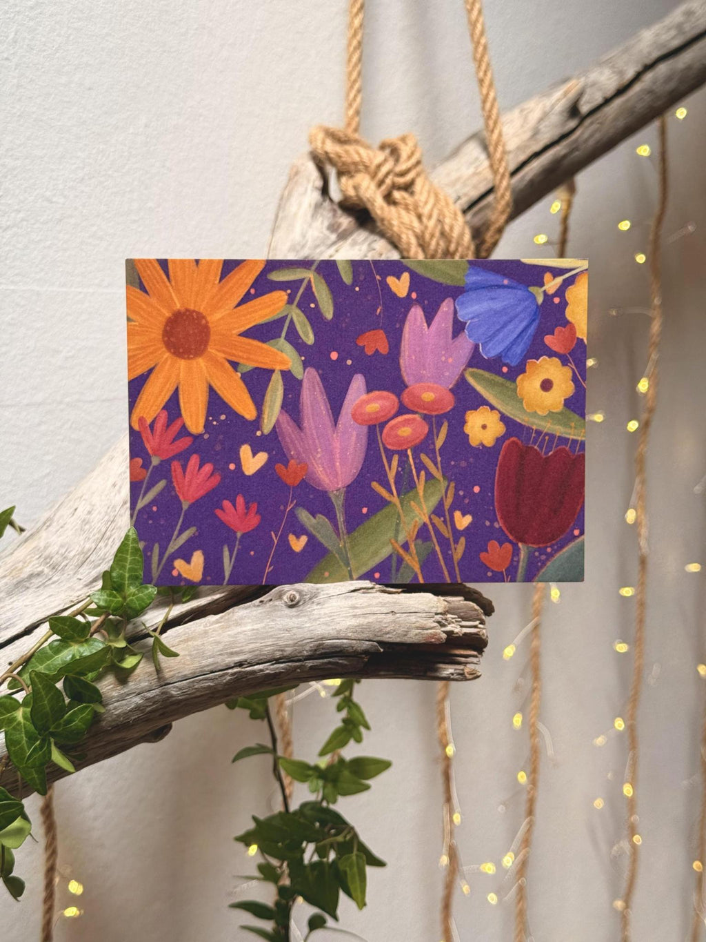 Postkarte „Aufblühen“ | Wir brauchen den richtigen Ort, um blühen zu können.
